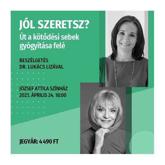 dr. Lukács Liza - Jól szeretsz? - Út a kötődési sebek gyógyítása felé - 2023.04.24.