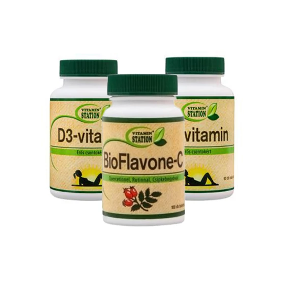 D3+C-vitamin Családi Csomag