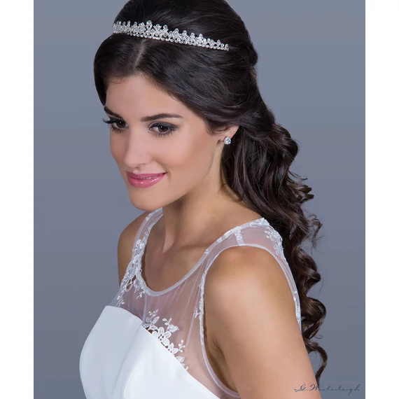 Kézzel készített elegáns esküvői tiara