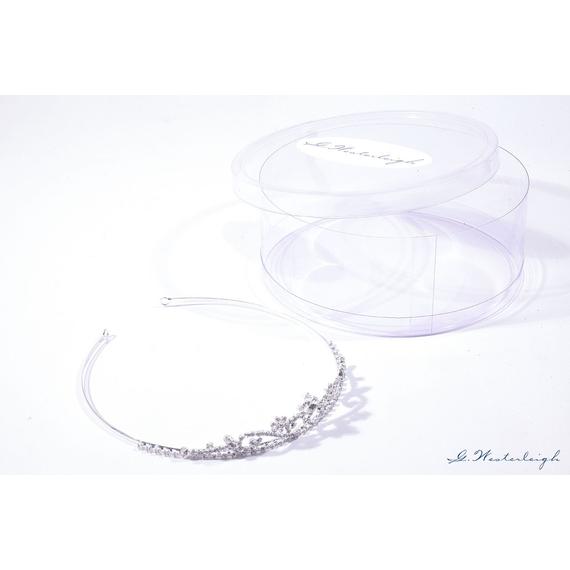 Kézzel készített elegáns esküvői tiara