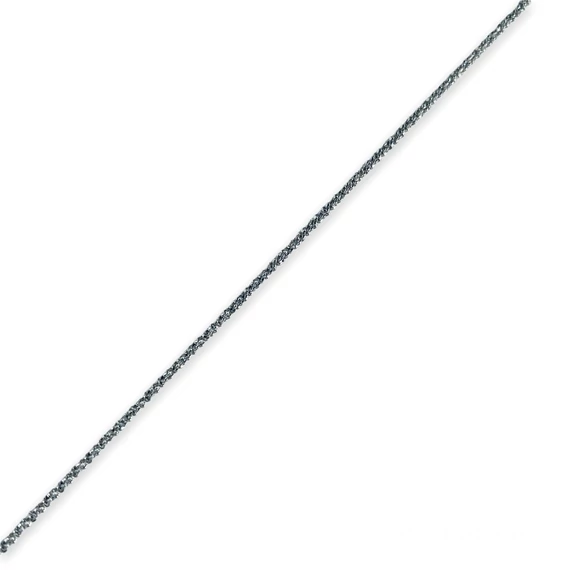 Csillogó vékony ezüst nyaklánc 45 cm