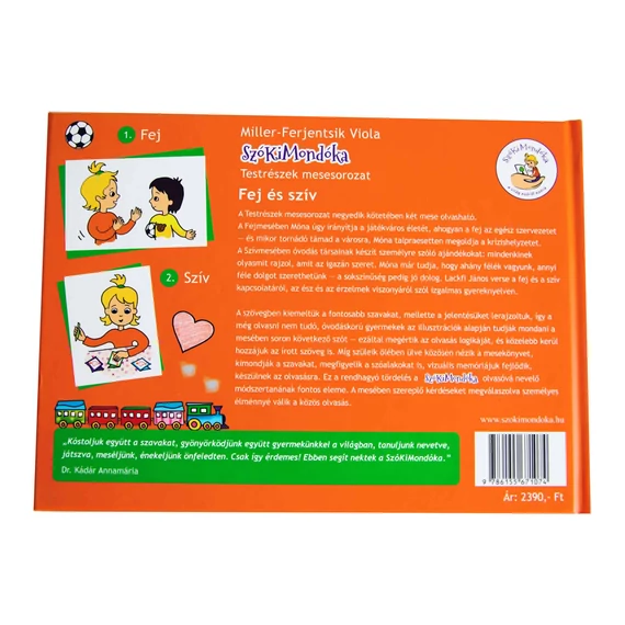 SzóKiMondóka Testrészek mesesorozat: Fej és szív