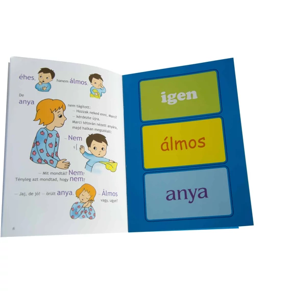 SzóKiMondó Ki beszél? szókártyás mesefüzet