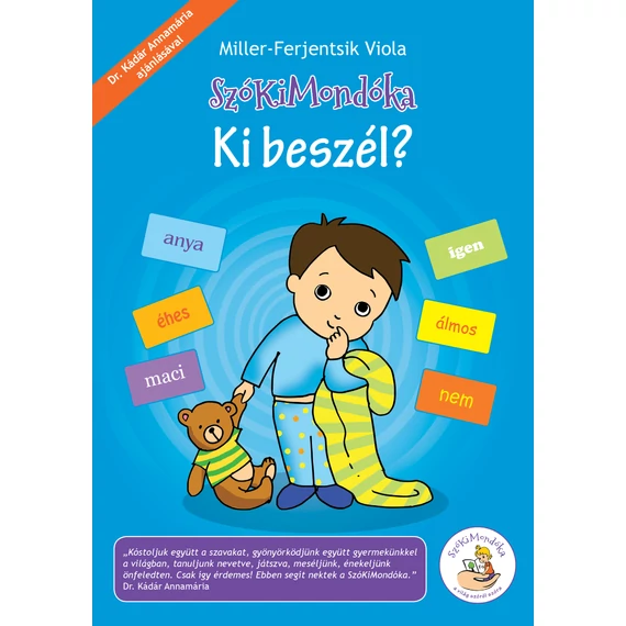 SzóKiMondó Ki beszél? szókártyás mesefüzet