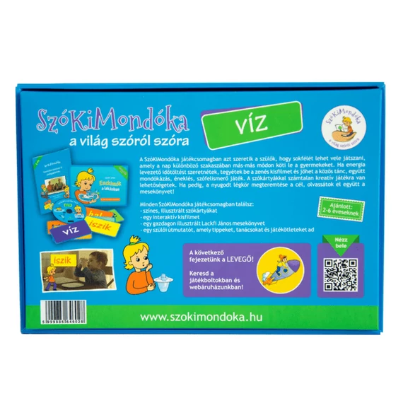 SzóKiMondóka Víz játékcsomag – fejlesztő játék a szavakkal