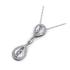 Kép 3/3 - Dupla csepp Swarovski® kristályos nyaklánc