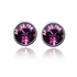 Kép 1/2 - Sötét rózsaszín Swarovski® kristályos pöttyfülbevaló