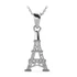 Kép 1/3 - Swarovski® kristályos Eiffel tornyos nyaklánc