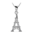 Kép 1/3 - Swarovski® kristályos Eiffel tornyos nyaklánc