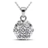 Kép 2/3 - Fehér Swarovski® kristállyal díszített ékszerszett szív formákkal