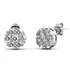 Kép 3/3 - Fehér Swarovski® kristállyal díszített ékszerszett szív formákkal