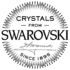 Kép 2/2 - Kézzel készített liláskék Swarovski® kristályos ezüstszínű fülbevaló