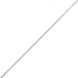 Kép 1/3 - Ródiumozott vésett kígyó ezüst nyaklánc 42 cm