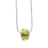 Kép 1/3 - Oliva zöld Swarovski® kristályos medál nyaklánccal